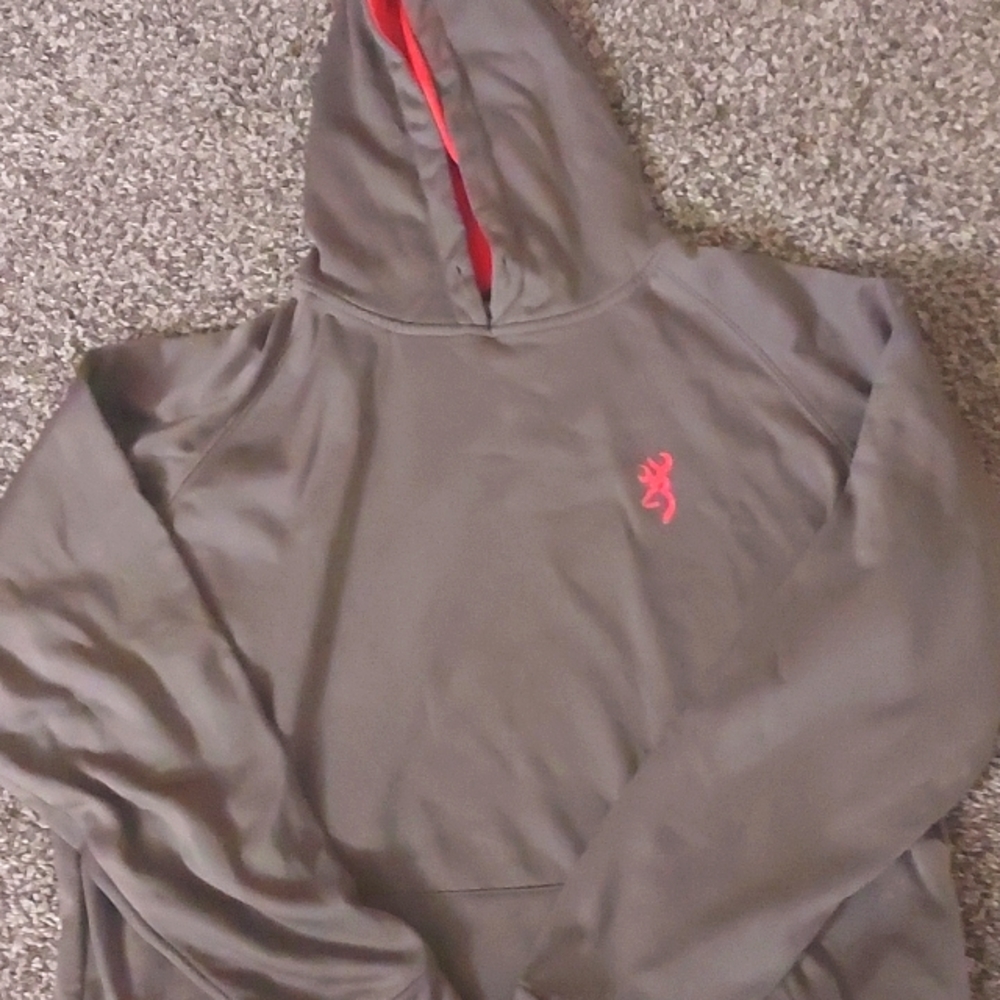 mens large browning sweatshirt
